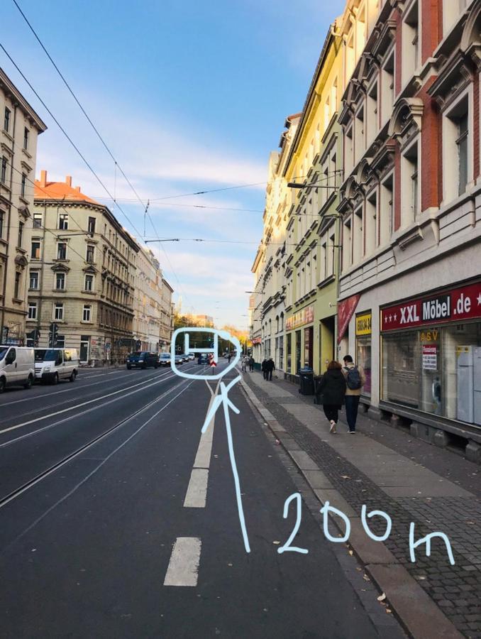 Ferienwohnung In Der Naehe Leipziger Zentrum エクステリア 写真